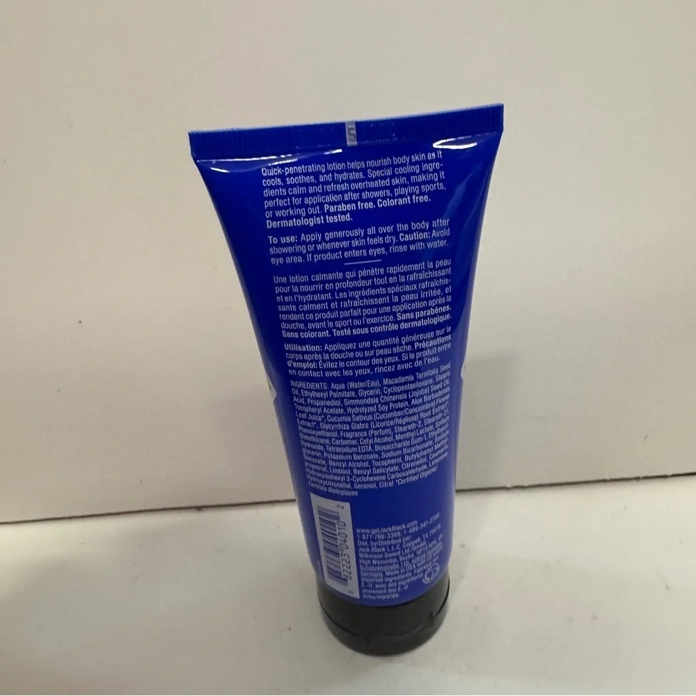 Jack Black Cool Moisture Body Lotion 3 OZ